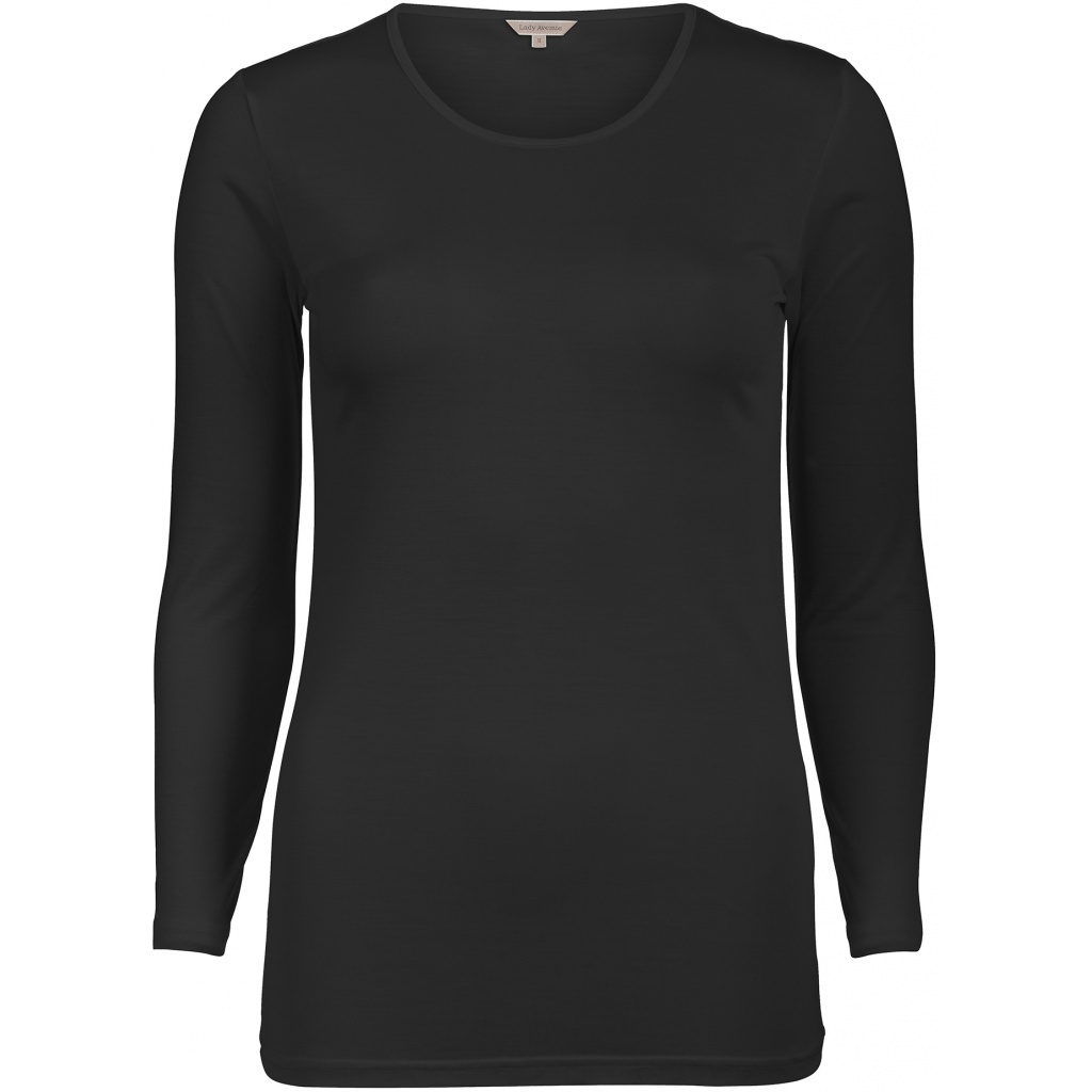 Långärmad T-shirt Sidentrikå
