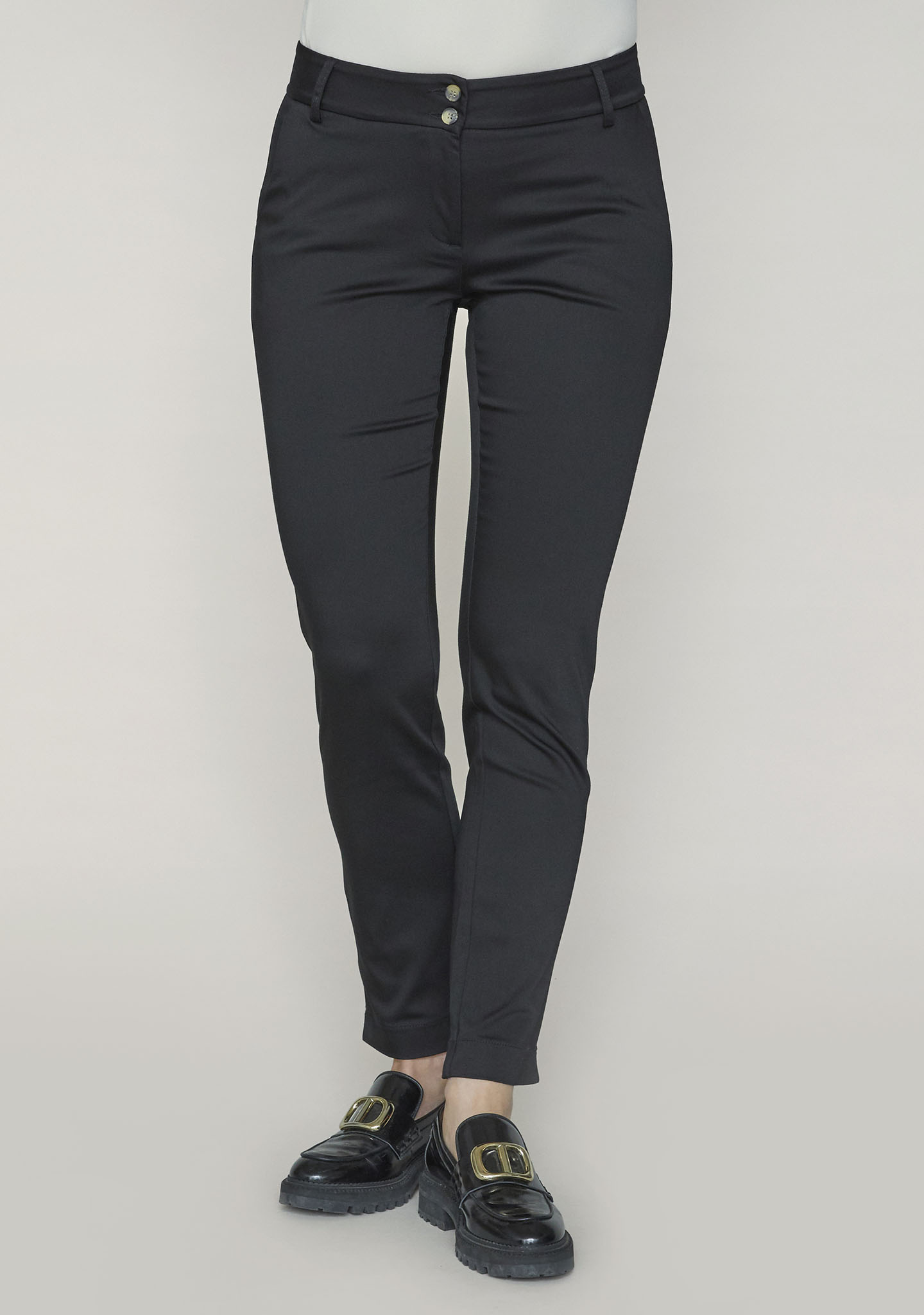 Isay Chino pant Svart LONG