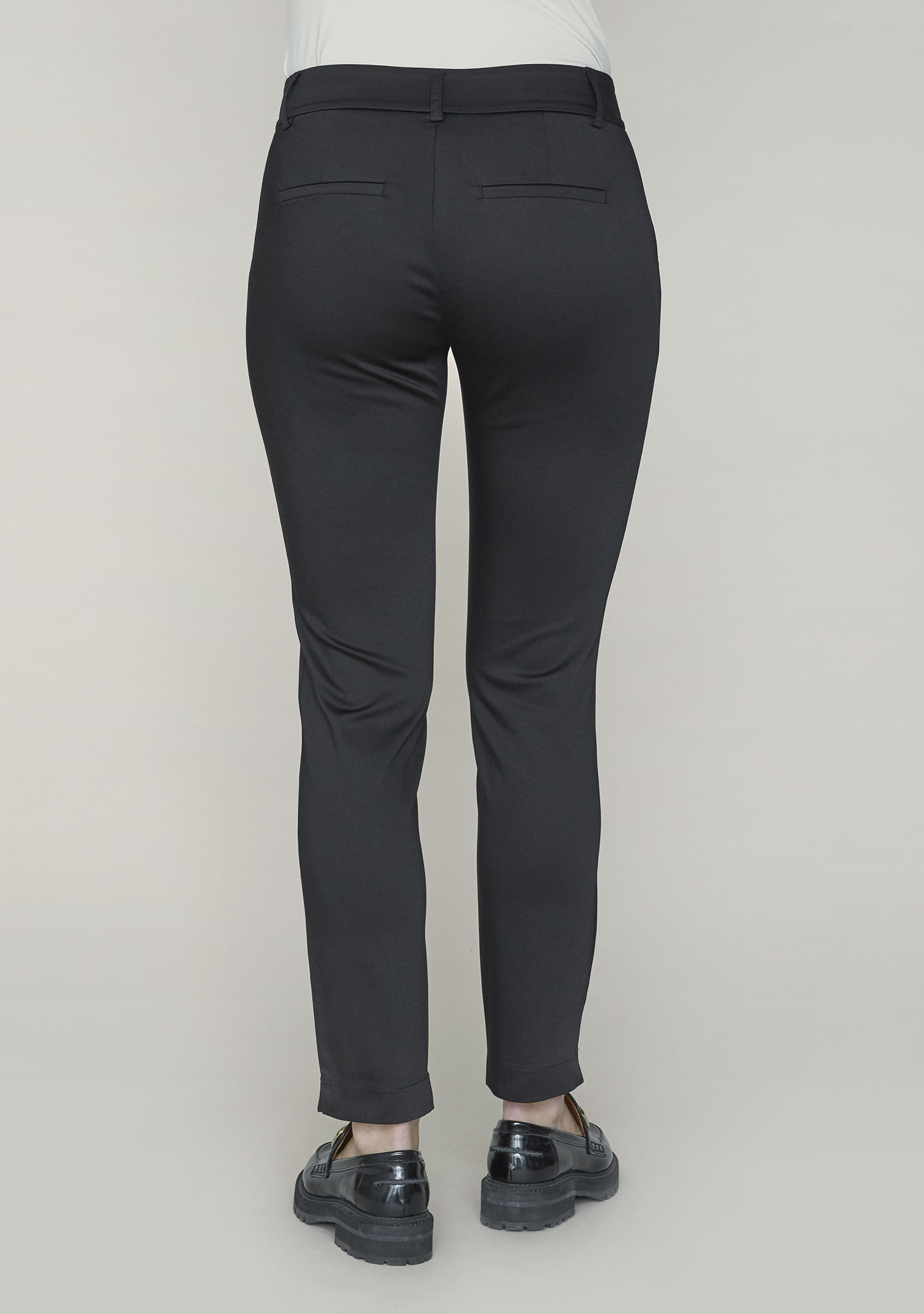 Isay Chino pant Svart LONG - Bild 3